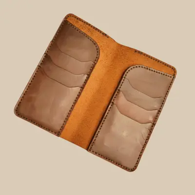 Executive Leather Long Wallet