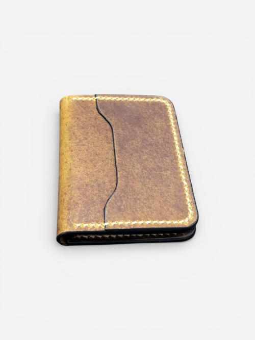 Mini Full Grain Leather Wallet
